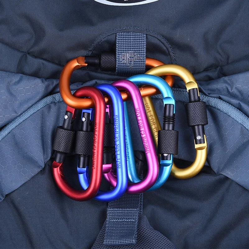 Type D Carabiner With Lock