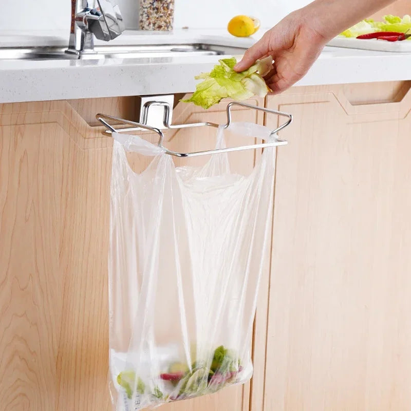 Kitchen Trash Rack Holder