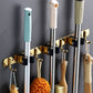 Wall Mount Mop Organizer Holder