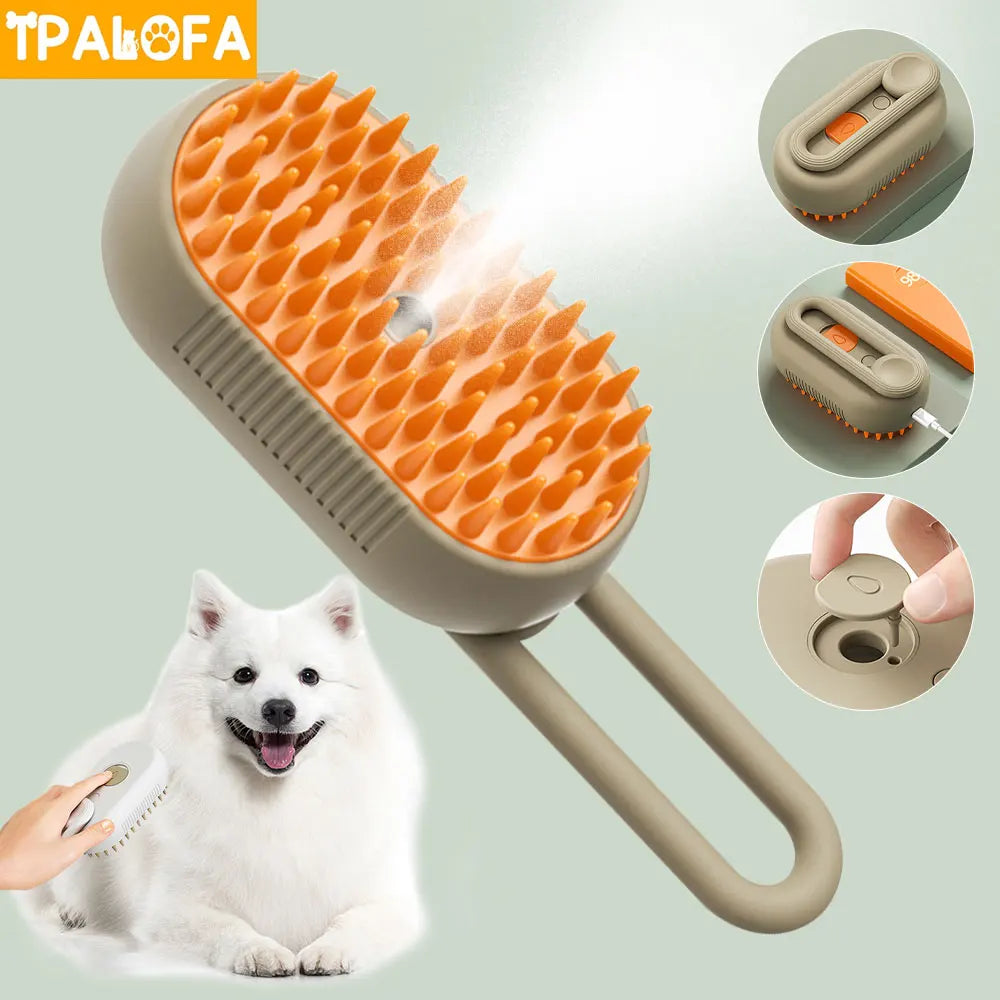 3in1 Dog Brush Electric Groomer