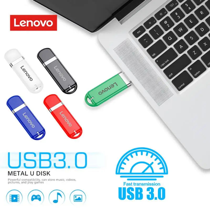 Lenovo USB3.0 Pen Drive 2TB Flash Memory For PC