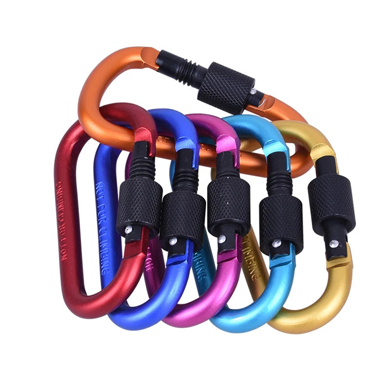 Type D Carabiner With Lock