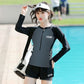 Couple Swimsuit Long Sleeve