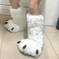 Creative Cute Bear Claw Slippers