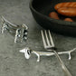 Cutlery Bracket Dog/ Deer Holder