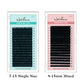 16 Rows  C D Premium Individual False Lashes Natural