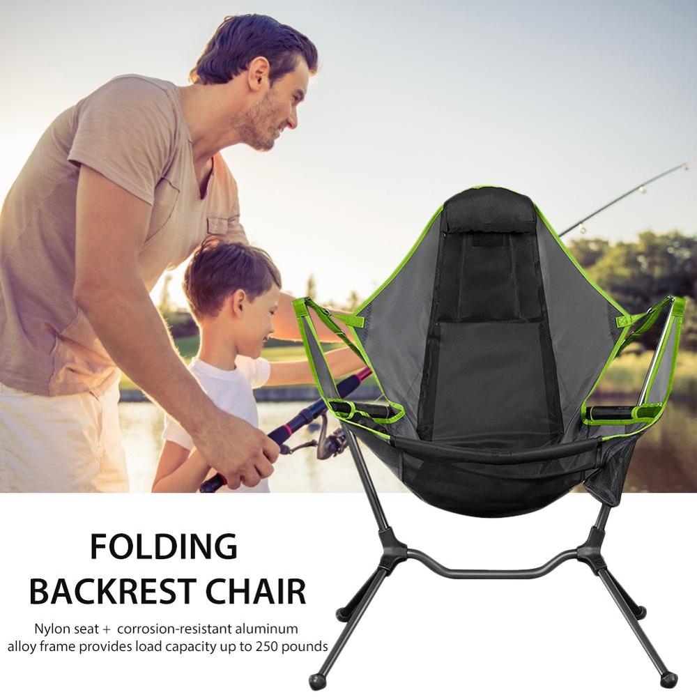 Foldable Outdoor Chair With Pillow