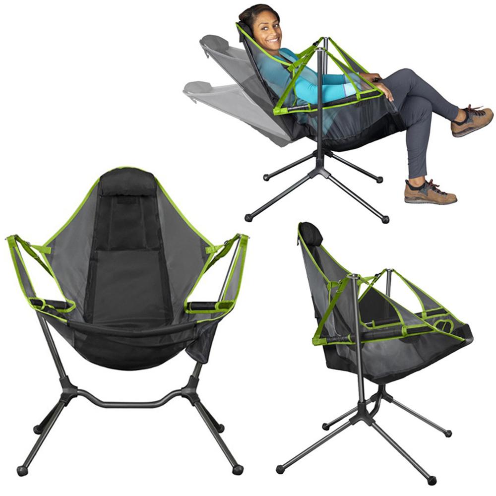 Foldable Outdoor Chair With Pillow